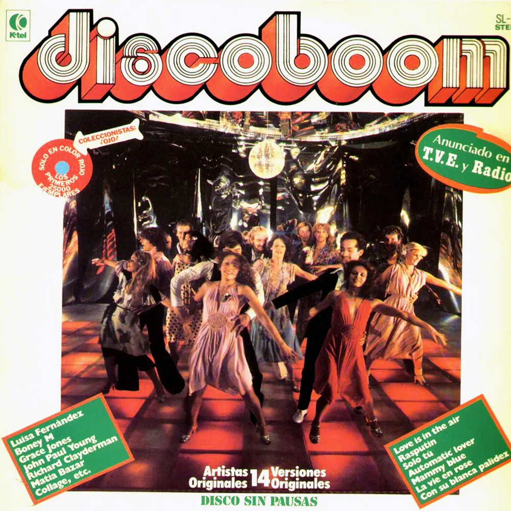 1970s Album Cover Design Disco