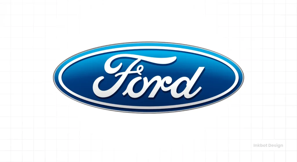 Ford Logo 2003 Gradient Ford Logo Design