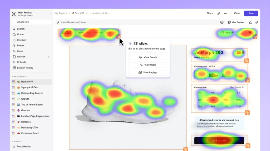 Heatmaps Click Maps The Intent Tracker