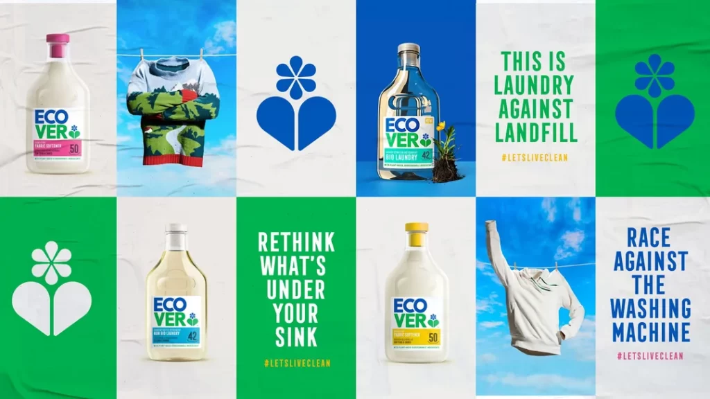 Ecover Sustainable Rebranding