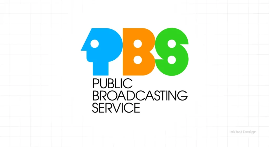 Pbs (1971) Logo Design