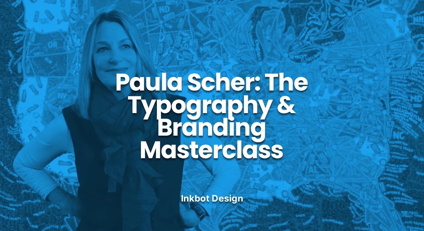 Paula Scher Paula Scher The Typography Branding Masterclass