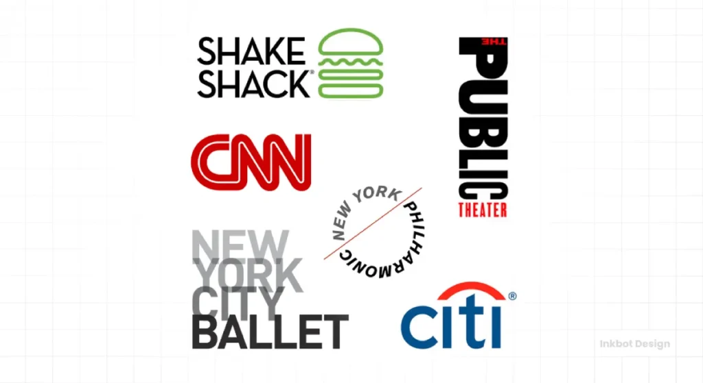 Paula Scher Logos