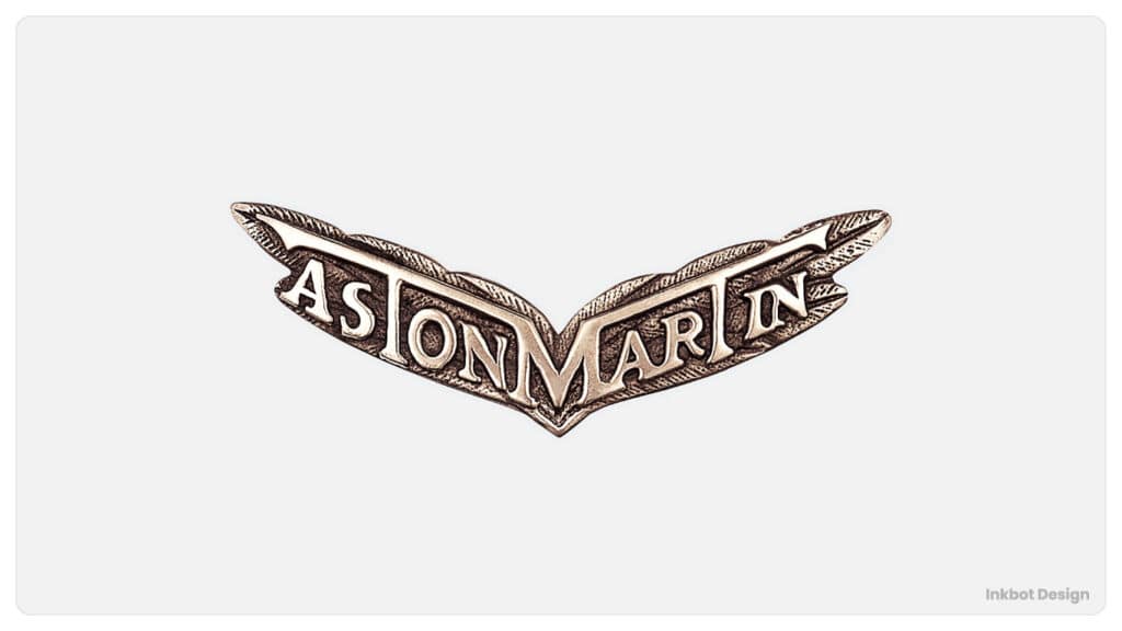 Aston Martin Winged Logo Design History 1927