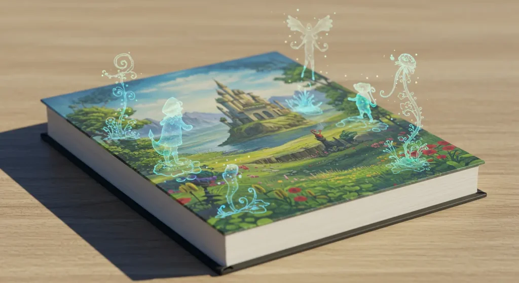 Augmented Reality Book Cover Design