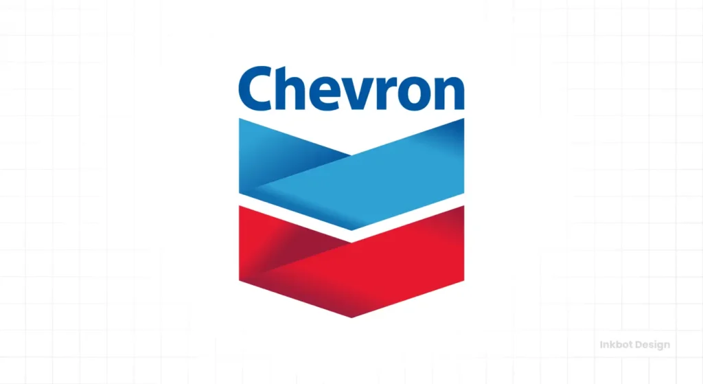 Chevron Logo Design Gas Station