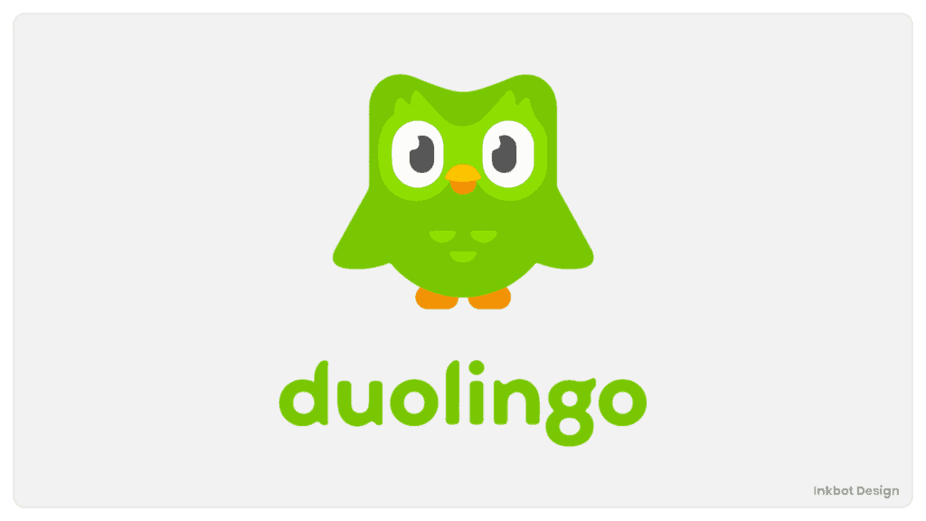 Duolingo Logo Design With An Owl