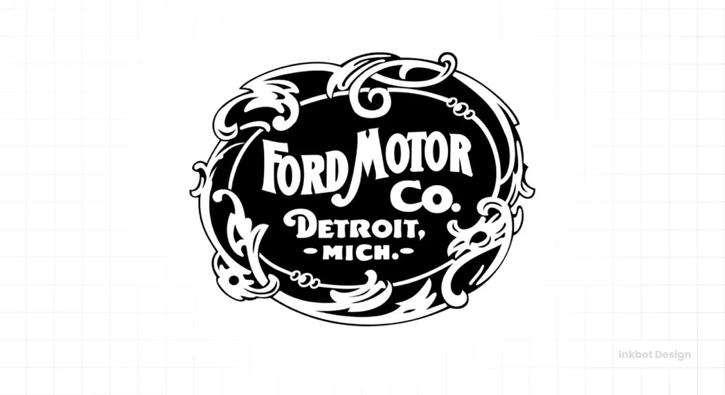 Ford Logo First Ford Logo Design 1903