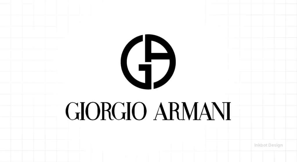 Ga Monogram Giorgio Armani - Logo Design