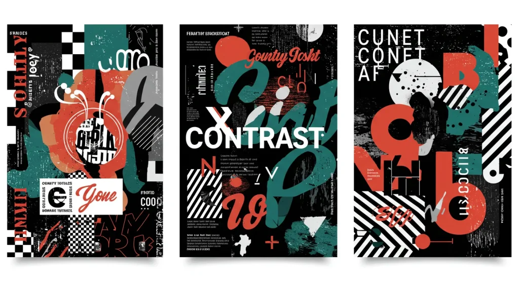 Design Principle Contrast Graphic Design Principles Contrast