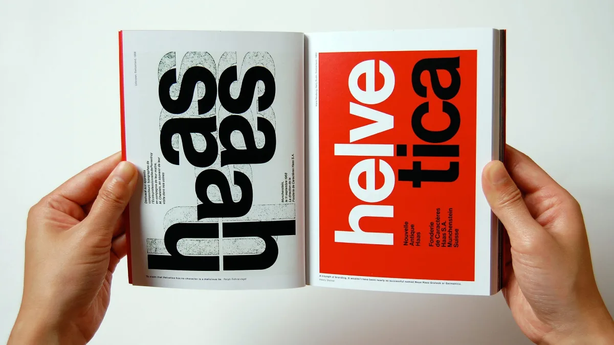 Helvetica Documentary Book