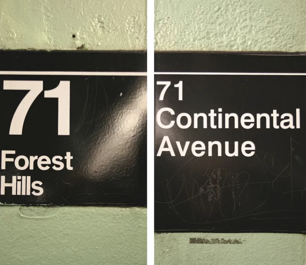 Helvetica Font Nyc Subway