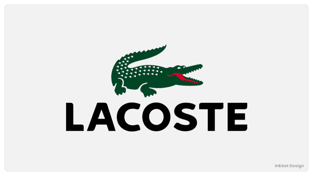 Lacoste Crocodile Logo Design Example