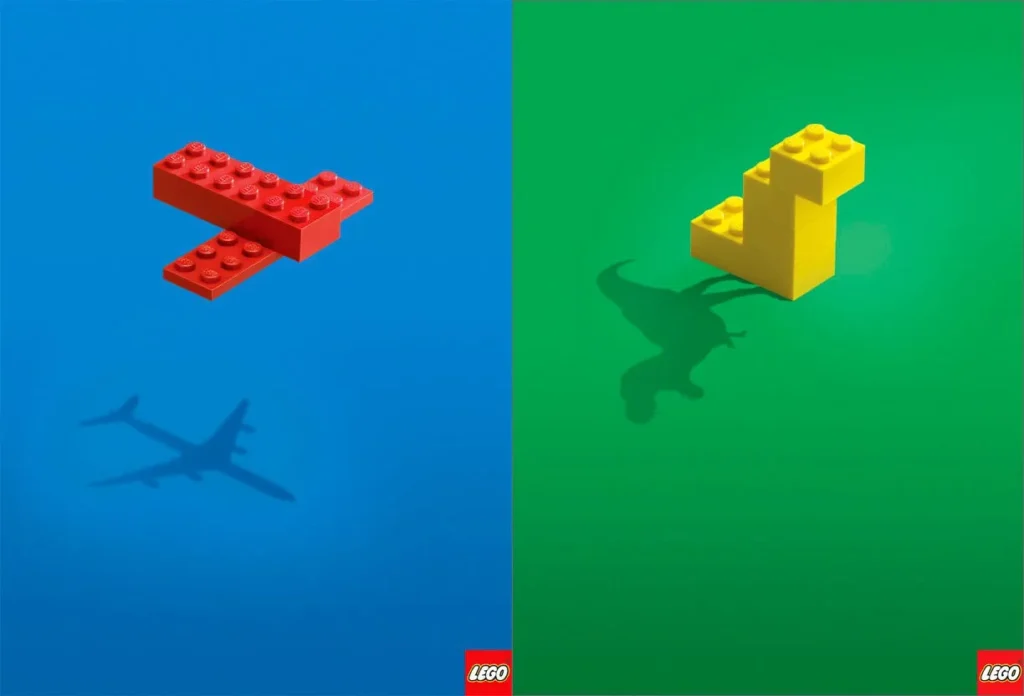 Best Print Ads Lego Imagine Campaign