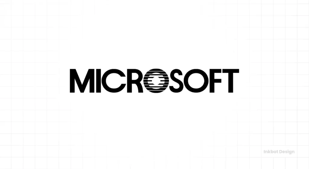 Microsoft Logo Evolution 1982