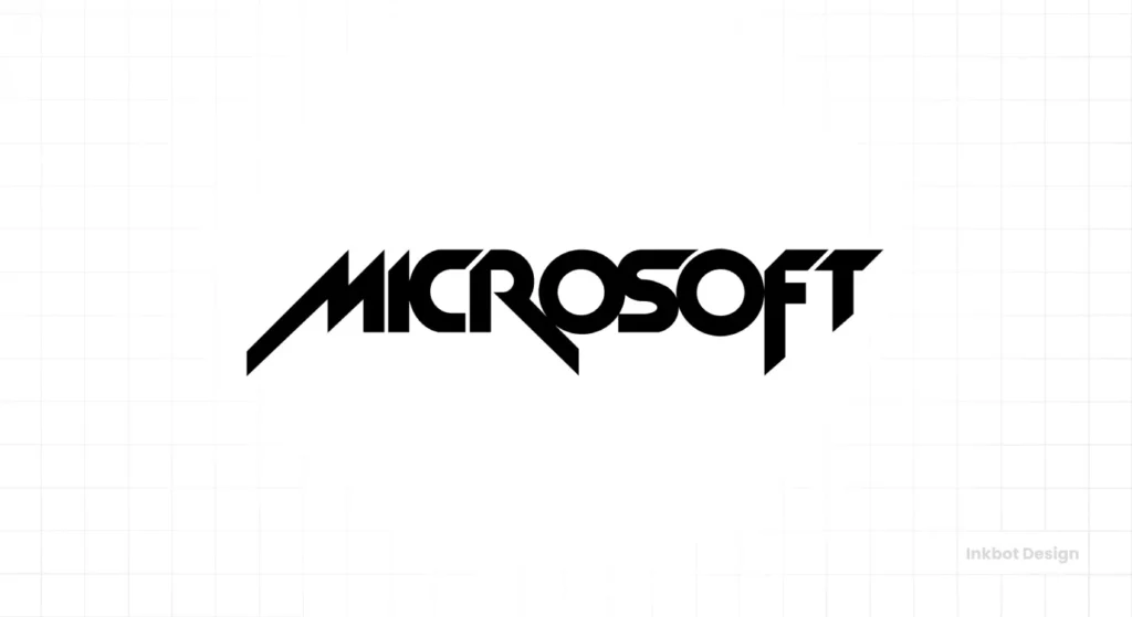 Microsoft Logo History 1980
