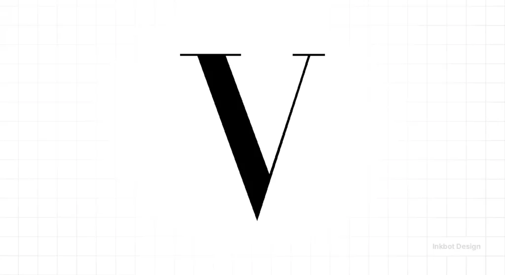 Vogue V Logo Design - Logo Design