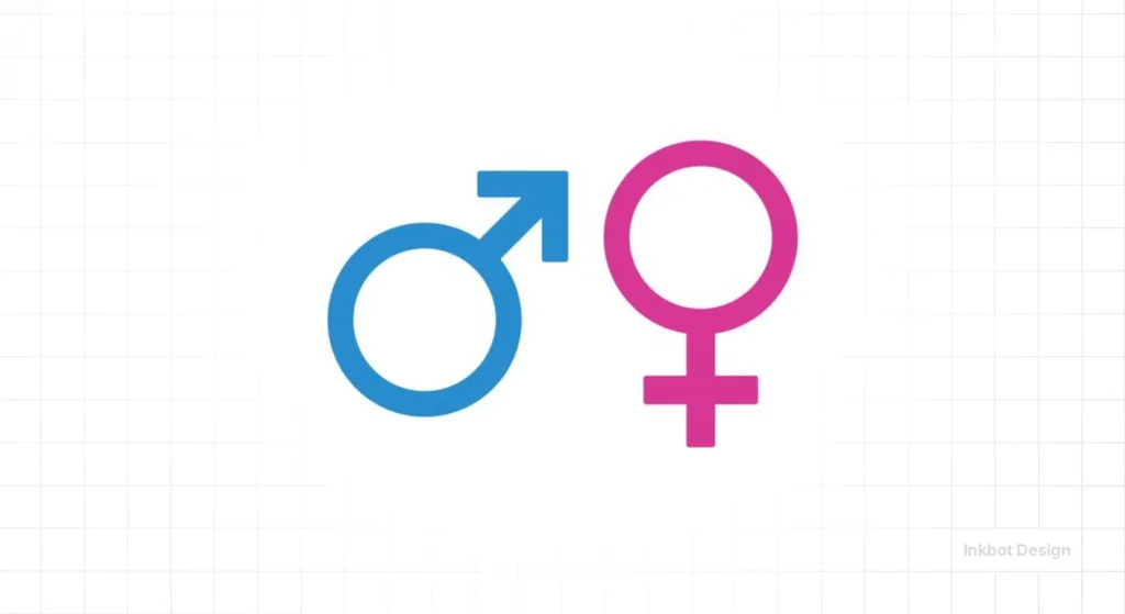 Symbols With Meanings The Male And Female Symbols Mars And Venus