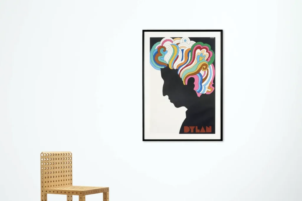 Milton Glaser Bob Dylan Poster Design By Milton Glaser