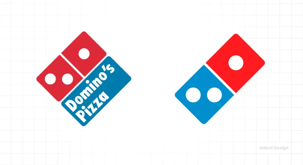 Rebranding Examples Dominos Rebrand Example 2009