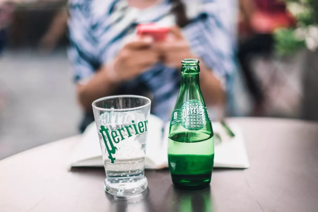 Drinks Packaging Design Example Perrier Water