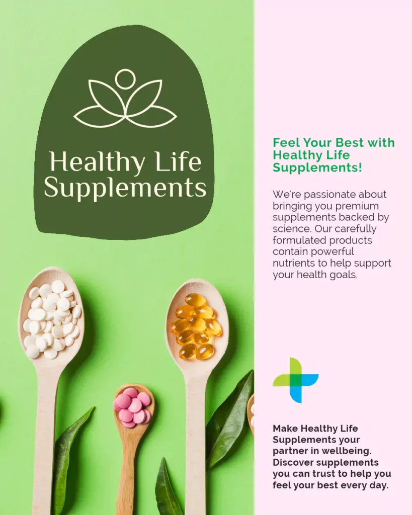 Healthy Life Supplements Advertising Strategies