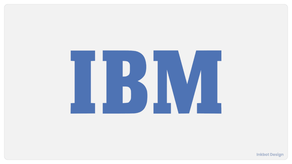 Ibm Logo Design 1947