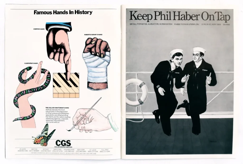 Milton Glaser Push Pin Studios Work Example