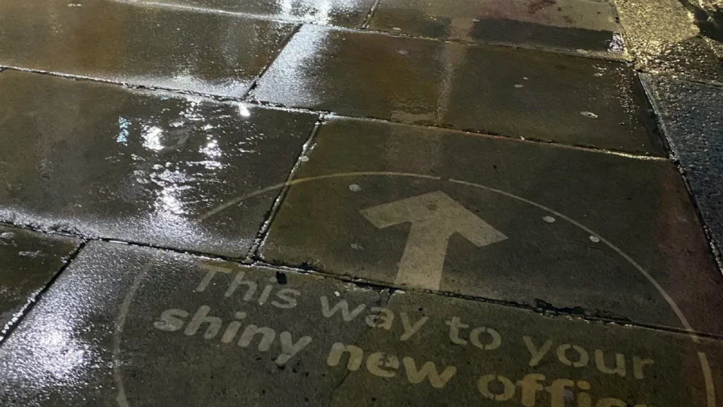 Reverse Graffiti Guerrilla Marketing Tactics