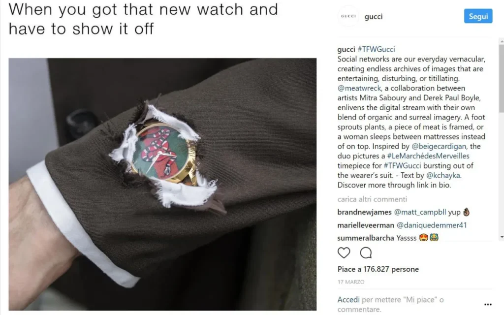 Guccis Tfwgucci Meme Marketing Example - Brand Growth &Amp; Seo