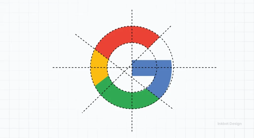 Google G Logo Optical Fix - Logo Design