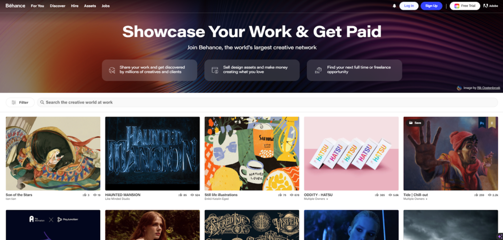 Behance Graphic Design Job Platforms