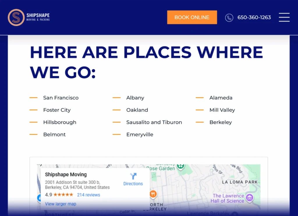 Local Service Area Pages Saps - Design Tools &Amp; Tech