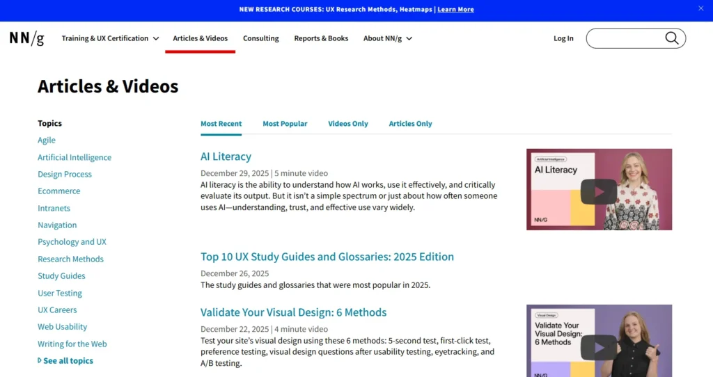 Design Blogs Nielsen Norman Group Design Blog