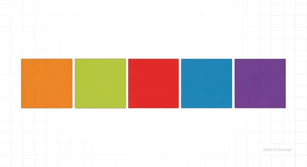 Split Complementary Colour Theory - Modern Graphic Design