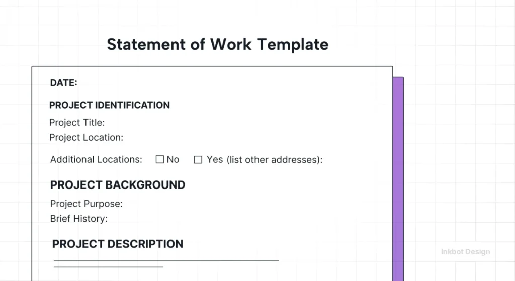 Statement Of Work Template - Brand Strategy &Amp; Positioning