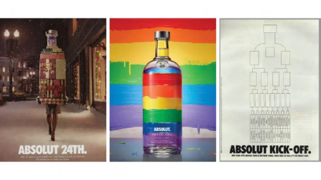 Absolute Vodka Print Advertisements