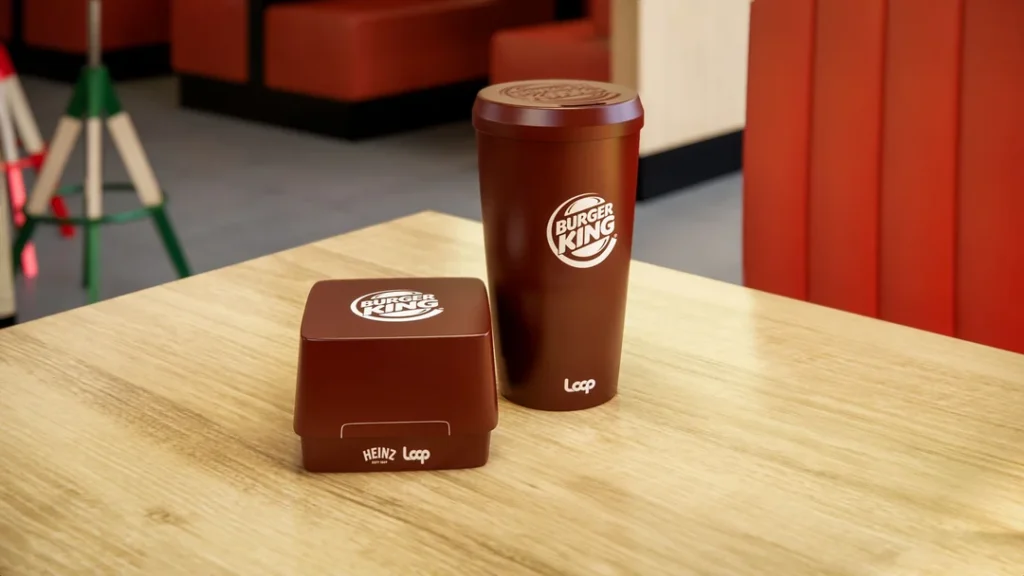 Burger King Reusable Packaging Example