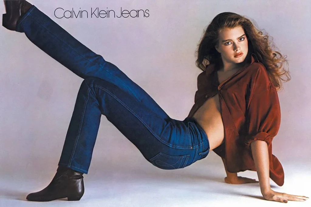 Calvin Klein Print Ad Brooke Shields