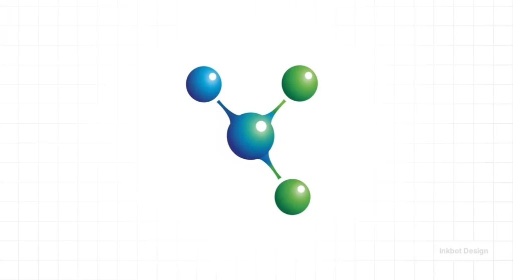 Abstract Molecule Logo Design - Logo Design