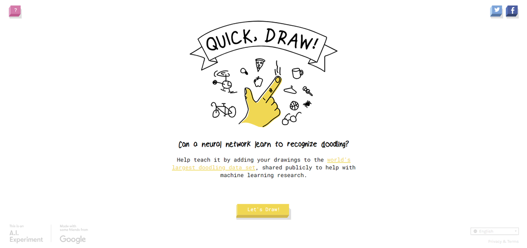 Quick Draw Weird Website