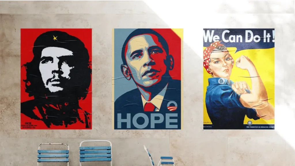 Political Marketing Poster Design Examples