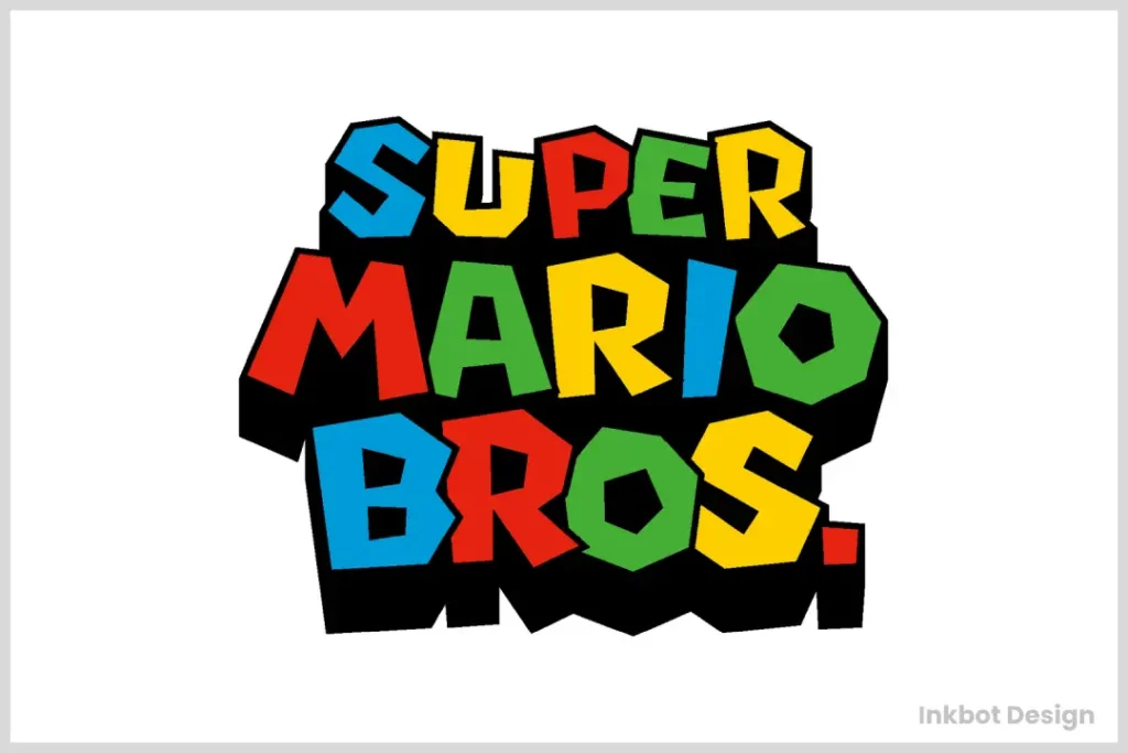 Super Mario Bros Logo Design