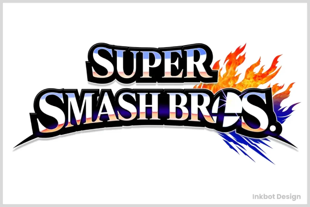 Super Smash Bros Logo Design