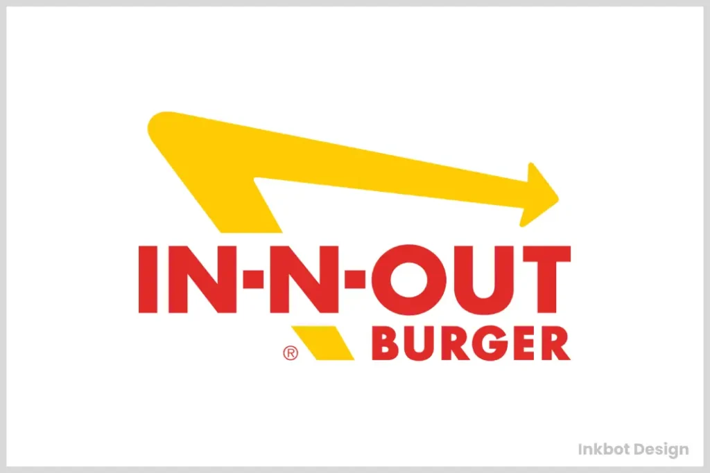 In N Out Burger Logo Design