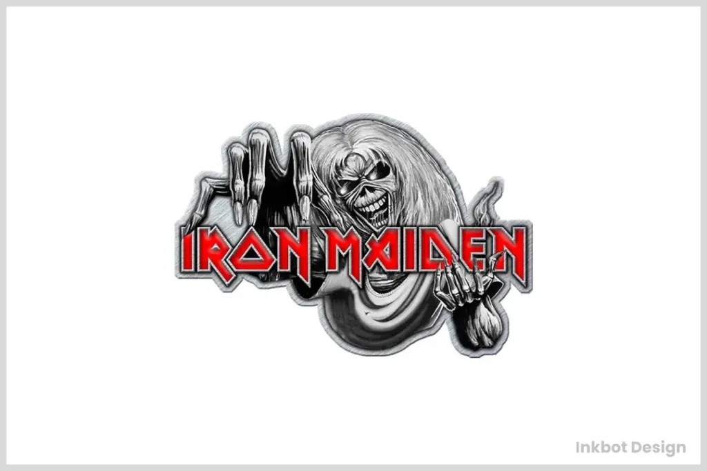 Iron Maiden Logo Design Eddie