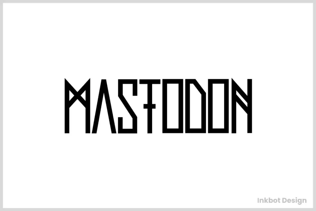 Mastodon Band Logo Design