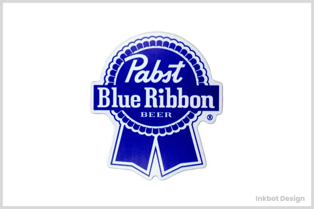 Pabst Blue Ribbon Logo Design