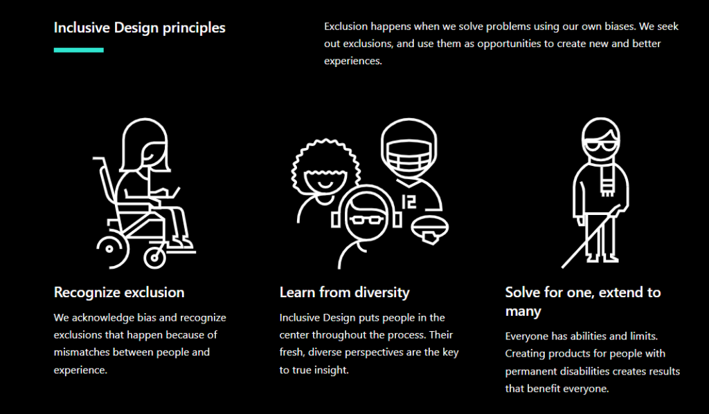Principles Of Inclusve Design
