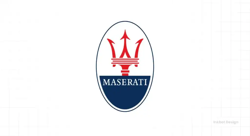 Maserati Logo Design Badge